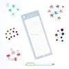 Notes Magnetic Notepads 60 Sheets Per Pad 3 5 X 9 Star Patterns For Fridge Kitchen Shop Grocery Todo List Memo Rem Nerdsropebags500Mg Amfte