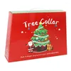 Christmas Decorations Tree Collar 30 Inch Elf Feet Xmas Skirt Ring Bottom Base Cover Indoor Outdoor Winter Year Decor