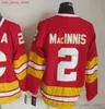 Film CCM Vintage Eishockey 12 Jarome Iginla Trikots genäht 2 Al Macinnis 9 Lanny McDonald 10 Gary Roberts 14 Theoren Fleury 25 Joe Nieuwendyk 30 Mike Vernon Trikot