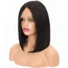 Front Lace Real Human Hair Bob Wig Bobo Women Short Hair Headband Wigs