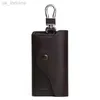 Brieftaschen Promotion neue Leder-Schlüsseltasche, Lederschloss, Magnetschnalle, Luxus-Schmuck-Schlüsseltasche, Unisex-Schlüsselanhänger, erste Schicht aus Leder L220929