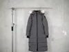 Mulheres canadá jaqueta canadense parkas pato branco para baixo com capuz acolchoado casacos manteau parka parker casaco jaquetas masculino chateau gose mystique