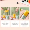 Juicers Mini Portable Blender 6 Cutter USBCharging Electric Juicer Suitable for Sports Travel and Outdoor Food Mixer Orange Juicer