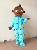 JJ Doll Mavi Bebek Maskot Karikatür Karakterleri Cadılar Bayramı Maskot Partileri İçin Süslü Maskot Kostümü