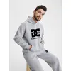 Herrspårsparpar Lyxiga tryckta fleece -hoodies och byxor Set Pullover Hoody Sweatshirt Sport Brand Clothing