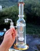 12 Zoll dicke Glas-Wasserbong-Wasserpfeifen-Recycler-Öl-Dab-Rigs-Rauchpfeifen mit weiblichem 18-mm-Gelenk