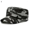 Berets Camouflage Baseball Cap Sommer Flache Kappen Klassische Soldat Armee Hut Herren Outdoor Sport Taktische Militärische Erwachsene