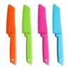 Para faca de cozinha de alface de p￣o, crian￧as cozinheiras de fruta de frutas de pl￡stico, crian￧as seguras, facas de serra de dente de serra RRB15981