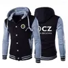 Men's Hoodies 2022 CZ Ceska Zbrojovka Czech Firearms Mens Baseball Uniform Jackets Tracksuit Winter Warm Harajuku Streetwear Man Tops