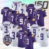 LSU Football Jersey Burreaux 9 Joe Burrow 1 Fulton Chase Tryann Mathieu 7 Leonard Fournette Purple White SEC All Stitched Tigers College Men Jerseys