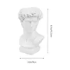 Vasi Statua Greca Fioriera David Vaso Testa Vaso Scultura Busto Dea Succulente Resina Penna Viso Fiore Holdershaped Umano Romano