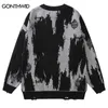 Men's Sweaters Hip Ripped Sweaters Grunge Y2K Vintage Knitted Punk Gothic Streetwear Jumpers Sweater Men Women Harajuku Fashion Pullover T220928