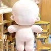 Dolls 20/15cm Handmade DIY Plush Baby Kit Molds Blank Unembroidery Stuffed Toys Mini Handmake For Girl Family Gifts 220930