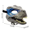 Novelty Games Dinosaur Full Face Mask Can Open Helmet Children Masquerade Accessories Cosplay Party Props Kids Gift Funny Toys 220930