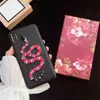 Fashion Cell Phone Cases Designer Embroidery Duck Phones Cases Classic Fabric Letters Unisex IPhone 14 13 11 12 Pro 7 8 X XS