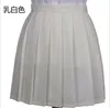 Gonne Moda Donna Lady Vita alta Uniforme scolastica giapponese Gonna a pieghe S-XXL Multi colore Solid Cosplay JK Studente