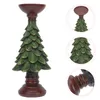 Remsor 1 st dekorativt ljusstativ showcase Xmas Decor Tree Design Candlestick