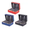 СМОТРЕТЬ Организатор коробки коробок с коробками с компактами Compact Compact Case Case для колец серьги, часы для свадебной спальни ванная комната