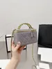 Kids Bags CC Bag Wallets 2022 ss bags early autumn F/W classic mini quilting cosmetics case box Crossbody shoulder bag at the top metal shake handshan