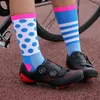 Sports Socks Professional 6 färger unisex cykling Athletic Sport andningsmask som kör vägcykel för män kvinnor