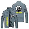Jackets masculinos Jaqueta masculina BRP Can-Am Logo Imprima Mulheres Casual Windbreaker Modotocross Offroad motocicleta masculina Casaco de roupas