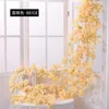 Dekorativa blommor 4 st 1,8m konstgjorda blommor Cherry Blossom Vine Garland Bröllopsfester och evenemang Hem El Decoration Hanging