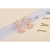 Brincos de costas Giemi original para mulheres meninas Acessórios diários de jóias Festa de casamento Cristal de flores doces