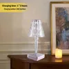 Table Lamps Diamond Lamp USB Rechargeable Acrylic Decoration Desk Bedroom Bedside Bar Crystal Lighting Night Light