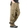 men039s Pants Hip Hop Multi Pockets Long Men Street Dancing Loose Large Size Military Style Trousers 20Cx6511776