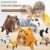 Ликовая модель модель автомобиля Montessori Baby Toy для 1 -летнего подарка на день рождения малыша S -мультишипия мальчики для детей интерактивные для детей 220930