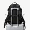 Backpack Unisex Waterproof Mutifunctional Laptop School Travel Casual Bags Pack Polyester Out Door Black Sport