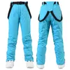 Pantalon de Ski 2022 haute qualité Ski hommes et femmes-30 température coupe-vent imperméable chaud neige pantalon hiver snowboard