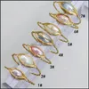 Beaded Strands Original Design 14K Gold Flled Mabe Pearl Bracelet Handmade Bangle For Women Girl Wedding Gift Jewelry Christmas 1Pcs Dhuvt