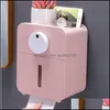 Tissue Boxes Napkins Creativity Funny Toilet Paper Holder Storage Box Plastic Containers Bathroom Organization Kitchen Accessories D Dhont