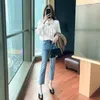 Women's Blouses Chiffon Women's Blouse Polo Girl's Shirt Summer Fashion Long Sleeve Top Loose Casual Solid Lady Clothing