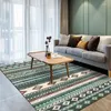 Dywany żebrowane marokański salon dywan nordycki sypialnia dekoracyjny dywan bohemian homestay kolorowy styl mody podłogi maty przeciw pośpieszne