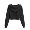 Women's Hoodies Sweatshirts Women Hoodie Sweatshirt Fashion Baggy Harajuku Long-sleeved Short Pullover Coat 2021 Autumn Top Korean College dent Clothing T220929