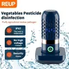 Other Kitchen Tools Protable Food Purifier Pesticide Disinfection Fruit Vegetable Washing Machine Capsule Shape Vegetable Sterilize Household Travel 220930