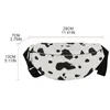 Duffel Bags Women Cartoon Cow Print Waist Fanny Pack Belt Bag Travel Hip Bum Canvas Purse Chest Phone Pouch High Quality And Brand