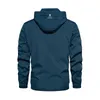 Autumn New Men Kurtka WITROOF Casual Hooded Bomber Jackets Męski wiatraka Outdoor Spółki