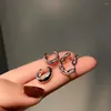 Brincos de backs 3pcs clipes de orelha punk coreanos algemas de moda coreana cartilagem de piercing masculino para adolescentes jóias de festa 2022 Presentes