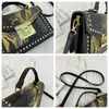Evening Bags Luxury Serpentine Shoulder Bag Women PU Leather Crossbody Fashion Messenger Brands Lock Lady Handbag Sac