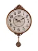 Horloges murales Pendule Vintage Horloge Grand Salon Silencieux Grande Montre Décorative Cuisine Shabby Chic Reloj Décoration de La Maison ZB6WC