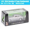 Diecast Model car 1 43 Scale brand classic luxury 1954 R Type Continental Mark VII coachwork saloon coupe car diecast vehicles models toy boys 220930