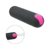 Skönhetsartiklar 10 Frekvens Stark vibrator Vaginal Massager Mini Bullet Clitoris Stimulator USB Laddningsbara sexiga leksaker för kvinnor