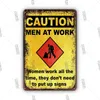 Andere Modeaccessoires Vintage Danger Metal Painting Poster Blechschild Retro Warning Metal Plate Signs Shabby Chic Garage Man Cave Home Wall Decor Board Plaques