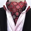 Exsafa mens polyester temperument scarf retro tie business fashion