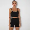 Survêtements pour femmes Ensembles de yoga sans couture 2 pièces pour femmes Soutiens-gorge de sport à haute élasticité Shorts d'entraînement à la taille Vêtements de fitness Vêtements de sport