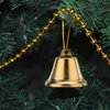 Christmas Decorations Decoration Small Bells Crafts Wind Chimes Retro Ornaments Iron Party For Tree Xma Christma Handmade Festival Golden