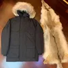 2022 Mens Designer Doudoune À Capuche Fourrure Survêtement Manteau Chaud Mode Hiver Coton Mâle Vestes Outwear Parka Hommes Vêtements